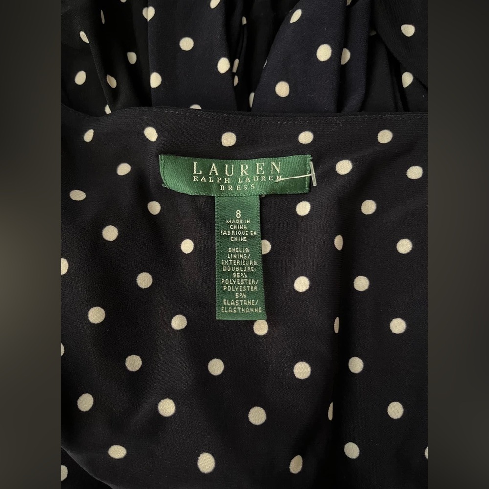Lauren Ralph Lauren Women’s Mid Navy Blue Dress Size 8 - Picture 9 of 12